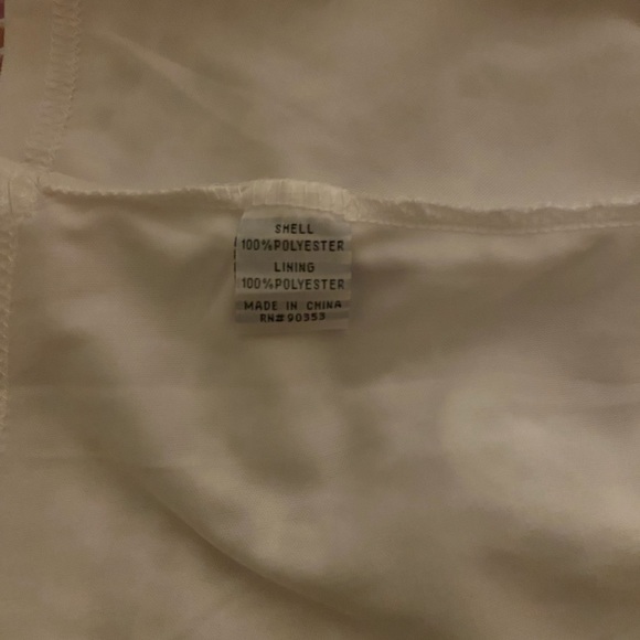 Rebellion, Large, White Lace tank top - Picture 3 of 4